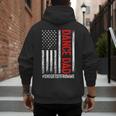 Dad Dance She Get It From Me Proud Dancer Dad USA Flag Men Men's Hoodie Back Print