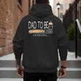 Dad Est 2026 Daddy To Be Promoted To Daddy Soon To Be Dad Men's Hoodie Back Print