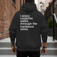 Dad Handyman Hardware Store Tools Men's Hoodie Back Print