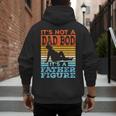 Dad Its Not A Dad BOD Its A Father Figure Graphic Men's Hoodie Back Print