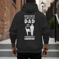 Dad Who Has a Karate Daughter Dad & Daughter Men's Hoodie Back Print Dad Who Has a Karate Daughter Dad & Daughter Men's Hoodie Back Print