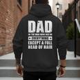 Dad The Man Who Has Everything But Hair Father's Day Men's Hoodie Back Print Dad The Man Who Has Everything But Hair Father's Day Men's Hoodie Back Print