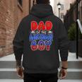 Dad And Mom Birthday Boy Spider Family Matching Men's Hoodie Back Print