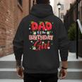 Dad And Mom Birthday Girl Strawberry Berry Sweet One Two Men's Hoodie Back Print