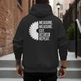 Dad Shirt Measure Cut Swear Handyman Father Day Tshirt Men's Hoodie Back Print Dad Shirt Measure Cut Swear Handyman Father Day Tshirt Men's Hoodie Back Print