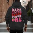 Dada Of The Berry Sweet One Strawberry First Birthday Men's Hoodie Back Print Dada Of The Berry Sweet One Strawberry First Birthday Men's Hoodie Back Print