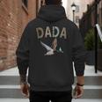 Dada Duck Hunting One Lucky Duck 1st Birthday Family Party Men's Hoodie Back Print