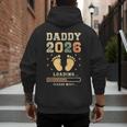 Daddy 2026 Loading Baby Announcement Expecting Dad To Be Men's Hoodie Back Print