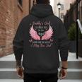 Daddy Girl I Used To Be His Angel Now He Is Mine Men's Hoodie Back Print