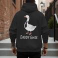 Daddy Goose Fun Father's Day Tee For Dad Men's Hoodie Back Print Daddy Goose Fun Father's Day Tee For Dad Men's Hoodie Back Print