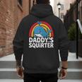 Daddy's Lil Squirter Cute Embarrassing Woman Men's Hoodie Back Print Daddy's Lil Squirter Cute Embarrassing Woman Men's Hoodie Back Print
