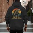 Dadzilla-Father Of The Monsters Dad Father's Day Men's Hoodie Back Print