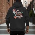 Disney Minnie Mouse Mermaid Dad Of The Birthday Girl Men's Hoodie Back Print