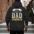 Does Your Dad Even Lift Bro Gym Lover's Men's Hoodie Back Print