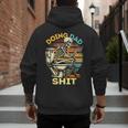 Doing Dad Shit Dad Joke Skeleton Dad Dad Father's Day Men's Hoodie Back Print