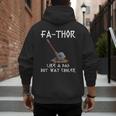 FA-Thor Fathers Day Tshirt Dad Father Men's Hoodie Back Print FA-Thor Fathers Day Tshirt Dad Father Men's Hoodie Back Print