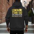 Family Lemonade Stand Dad Men's Hoodie Back Print Family Lemonade Stand Dad Men's Hoodie Back Print