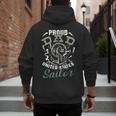 Fathers Day Proud Dad Of A United States Anchor Sailor Men's Hoodie Back Print Fathers Day Proud Dad Of A United States Anchor Sailor Men's Hoodie Back Print