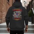My Favorite 82nd Airborne Is My Dad Veteran Father's Day Men's Hoodie Back Print