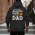 My Favorite Basketball Player Calls Me Dad Men's Hoodie Back Print