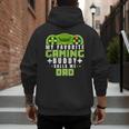 My Favorite Gaming Buddy Calls Me Dad For Dad From Sons Men's Hoodie Back Print