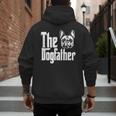 French Bulldog Dog Dad Dogfather Dogs Daddy Father Men's Hoodie Back Print