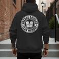 Garage Drinker Club Member Day Drinking Dad Beer Garage Men's Hoodie Back Print Garage Drinker Club Member Day Drinking Dad Beer Garage Men's Hoodie Back Print