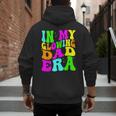In My Glowing Dad Era Groovy Colorful Bright Men's Hoodie Back Print