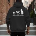 Golden Retriever Mom Dad Puppy Dog Owner Dog Lover Men's Hoodie Back Print