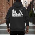 The GolfFather Golf Father God Father Dad Golfer Men's Hoodie Back Print The GolfFather Golf Father God Father Dad Golfer Men's Hoodie Back Print