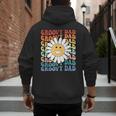 Groovy Dad Matching Outfit Fathers Day Family Retro Vintage Men's Hoodie Back Print