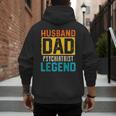 Husband Dad PSYCHIATRIST Legend Father's Day PSYCHIATRISTS Men's Hoodie Back Print