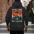 HVAC Dad HVAC Technician Mechanic Repairman Men's Hoodie Back Print