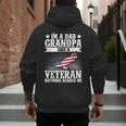 I'm A Dad Grandpa And A Veteran US Flag Veterans Day Men's Hoodie Back Print I'm A Dad Grandpa And A Veteran US Flag Veterans Day Men's Hoodie Back Print