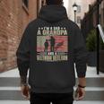 I'm A Dad a Grandpa And a Vietnam Veteran Men's Hoodie Back Print