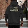 I'm Not The Step Dad I'm The Dad That Stepped Up Camouflage Men's Hoodie Back Print