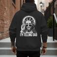 I'm Telling Dad Jesus Men's Hoodie Back Print