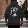 Jesus I'm Telling Dad Jesus Meme Christian & Jesus Men's Hoodie Back Print