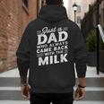 Just A Dad Who Always Came Back Dad For Men Men's Hoodie Back Print