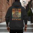 Just A Dad Who Always Came Back With The Milk Daddy Men's Hoodie Back Print