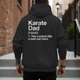 Karate Dad Definition Sports Martial Arts Men's Hoodie Back Print