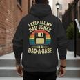 I Keep All My Dad Jokes In A Dad-A-Base Shirt Men Dad Joke Men's Hoodie Back Print