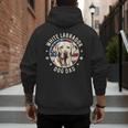 Labrador Retriever Dog Dad Men's Hoodie Back Print