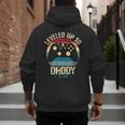 I Leveled Up To Daddy Est 2026 Dad Level Unlocked New Dad Men's Hoodie Back Print