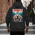 Light Golden Retriever Jowls Top Paws Cream Lab Dog Mom Dad Men's Hoodie Back Print