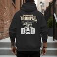 Marching Band Dad My Favorite Trumpet Player Calls Me Dad Men's Hoodie Back Print Marching Band Dad My Favorite Trumpet Player Calls Me Dad Men's Hoodie Back Print