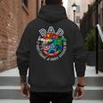 Marvel Comics Retro Classic Father's Day Avengers Hero Dad Men's Hoodie Back Print