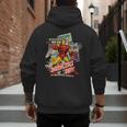 Marvel Iron Man Invincible Dad Father's Day Comic Retro Men's Hoodie Back Print