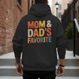 Mom & Dad's Favorite Men's Hoodie Back Print