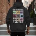 In My Monster Trucks Dad Era Men's Hoodie Back Print